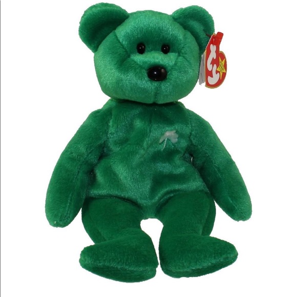 st patrick's beanie baby
